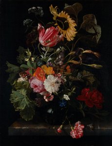 Bouquet de fleurs dans un vase